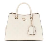GUESS borsetta Cresidia II Society Satchel Bone Logo