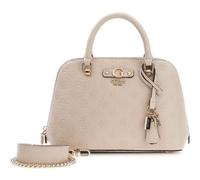 GUESS borsetta Dita Dome Satchel Bag Light Taupe Logo