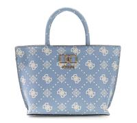 GUESS borsetta borsa a tracolla Emelie Logo Mini Tote Light Blue Logo celeste