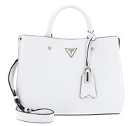 Borsa Guess MERIDIAN GIRLFRIEND SATCHEL Bianco UNICA