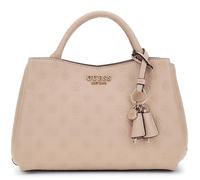 GUESS borsetta Phoebe Girlfriend Satchel Bag Simply Taupe Logo
