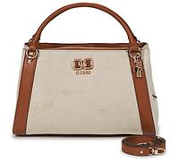 Guess Borsette KARNILLA GIRLFRIEND SATCHEL in Beige Unica