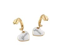 GUESS Boucles d'oreilles Vintage en acier doré