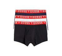GUESS Boxer 'Brian' blu scuro / grigio chiaro / rosso / nero Uomo GUESS XL