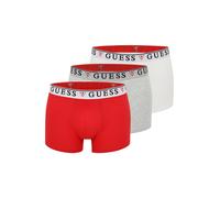 GUESS Boxer 'Brian' grigio sfumato / rosso / bianco Uomo GUESS XXL