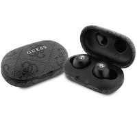 GUESS - Auricolari Wireless Bluetooth 5.3 Enc Serie 4g Touch Custodia Ricarica, Nero - SPEDIZIONE GRATUITA