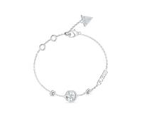 GUESS Bracciale 4 Love in acciaio argentato
