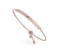 Guess Bracciale a levetta in cristallo Re-Leaf UBB01336RGL