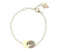 GUESS Bracciale Blooming Summer in acciaio dorato