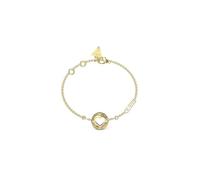 Guess Bracciale raffinato placcato oro Rolling Hearts JUBB03344JWYG 14,5 - 18,5 cm - S