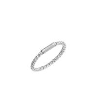 Guess Bracciale JUMB03032JWSTS Bond Street uomo, Lega di acciaio