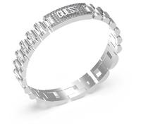 GUESS Bracciale uomo acciaio JUMB03200JWST, Argento, Nessuna pietra preziosa