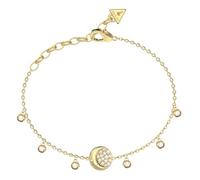 GUESS braccialetto Aurora Pave Fringes Bracelet Yellow Gold dorato