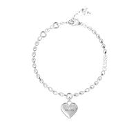 GUESS braccialetto Falling in Love Heart Bracelet Silver