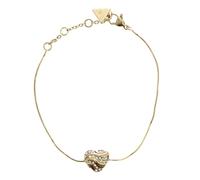 GUESS braccialetto In My Heart Snake Chain Bracelet L Yellow Gold