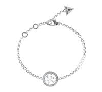 GUESS braccialetto Life in 4G Logo Bracelet Silver