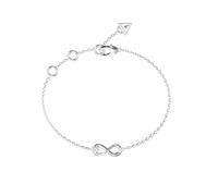 GUESS braccialetto Love Bites 18mm Infinity Bracelet Rhodium argentato