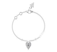 GUESS braccialetto Love Me Tender Single Heart Bracelet S Rhodium