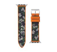 GUESS Braccialetto verde / arancione Uomo GUESS One Size verde / arancione