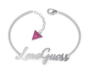 GUESS Bracelet JEWELLERY DREAM & LOVE Love, Taille unique, Métal, Pas de gemme