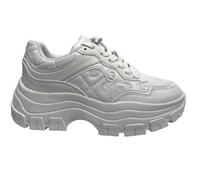 GUESS BRECKY4, Sneaker Donna, Bianco, 38 EU
