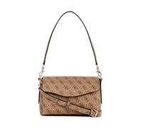 GUESS borsa a tracolla Brenton Flap Shoulder Bag Latte Logo