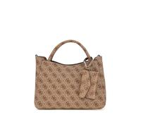 Guess Borsa a spalla donna Brenton Girlfriend Satchel Latte Logo