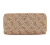 Guess Brenton Phoebe Portafoglio Da Donna Con Cerniera Rimovibile In Lattee