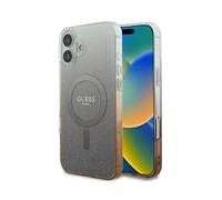 Guess per iPhone 16 6,1 marrone Custodia rigida IML Glitter Gradient MagSafe - Nouvo