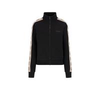 Guess Britney Full Zip Sweatshirt Maglia di Tuta, Nero Corvino, Large Donna