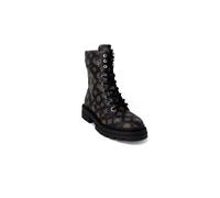 Guess Brown Artificial Leather Lace-Up Boots - EU35/US5