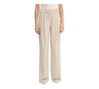 Guess - Bruna Pinstripe Perfect Pant - - Trousers - Donna - Beige - M