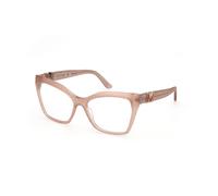 Guess by Marciano Donna GM50009 57 Montature da vista Acetato Beige Squadrata Normale