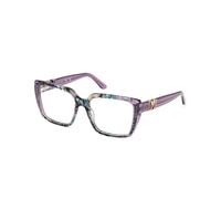 Guess by Marciano Donna GM50013 83 Montature da vista Acetato Viola Squadrata Normale