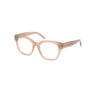 Guess by Marciano Donna GM50017 59 Montature da vista Acetato Beige Squadrata Normale