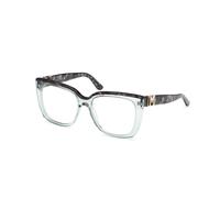 Guess by Marciano Donna GM50032 095 Montature da vista Acetato Verde Squadrata Normale