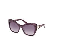 Guess by Marciano Donna Guess by Marciano GM00032 83Z Occhiali da sole Acetato Viola Viola Farfalla Normale
