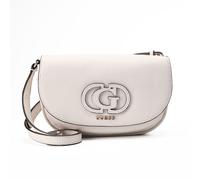 GUESS Calebra Convertible Xbody Flap Bag Creme White