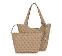 GUESS Borsa a tracolla Calista 2 in 1 Tote Latte Logo