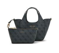 Guess Calista 4G Lgmini Borsa Regolabile A Spalla Da Donna In Carbone