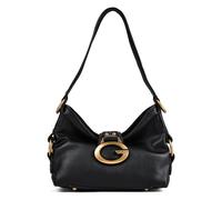 GUESS Mini borsa a tracolla Camden in poliuretano solido nero da donna