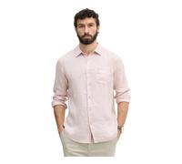 Guess - Camicia a Righe in Lino - - Shirts - Uomo - Rosa - L