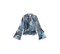 GUESS Camicia da donna 'W6BH45W4235' blu sfumato Donna - Abbigliamento - Camicie e tuniche - Camicette GUESS M