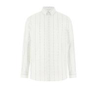 GUESS Camicia grigio scuro / nero / bianco naturale Uomo GUESS XXL