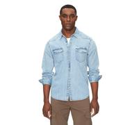 Guess Camicia Jeans Uomo Ragazzo Denim Slim
