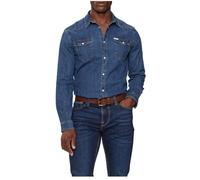 GUESS Camicia Manica Lunga in Jeans Truckee M4YH02D3PF6 Blu M