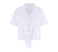 Guess - Camicia Sharon con Ricami - - Blouses & Shirts - Donna - Bianco - XS