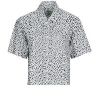 Guess Camicia SS CAMP COLLAR BOXY SHIRT in Multicolore EU S