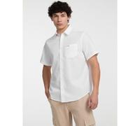 GUESS Camicia Uomo Taschino Manica Corta Casual Cotone Regular Fit
