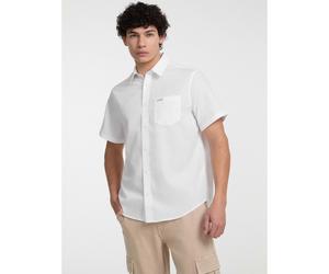 GUESS Camicia Uomo Taschino Manica Corta Casual Cotone Regular Fit